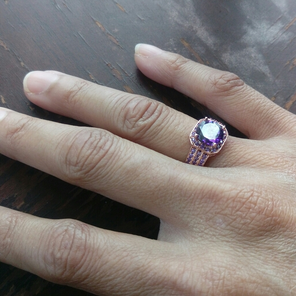 Rose gold ring - Picture 4 of 7